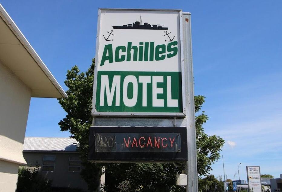 Achilles Motel Крайстчърч Екстериор снимка